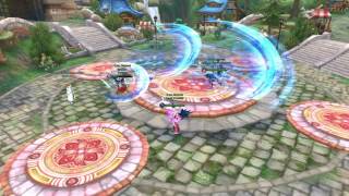 Aura kingdom pvp Guardian/Sorc vs Tachi/Katar  SS VS Reflect damage