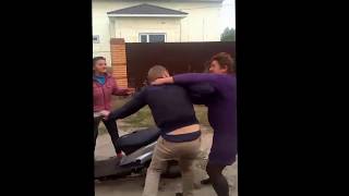 Сельская драка: когда  до*бались за шмот
