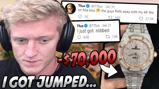 Tfue Explains How He Got ROBBED For His $70,000 ICED OUT Watch & SHOCKS Everyone!