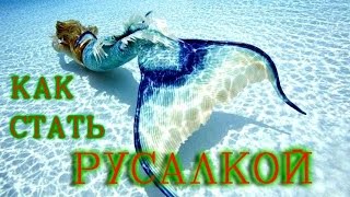 Как стать русалкой. Самый легкий способ русалки