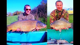 крым рыбалка карп 9,5 кг и карась 1,8 кг