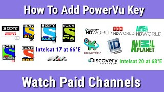 BIG BREAKING NEWS Watch All Paid Channels || How To Add PowerVu Key