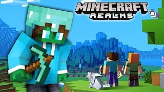 #4 МАЙНКРАФТ ИГРА с ПОДПИСЧИКАМИ на СЕРВЕРЕ РЕАЛМС - Кока Плей с Родителями в Minecraft PE 1.2.3