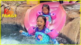 Family Fun Water Park in Hawaii with Kaji Family!