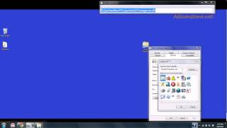 How to create a show desktop icon for windows 7
