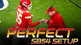 Chiefs Perfect SB54 Run setup is here!  Texans, Ravens, Titans scenarios