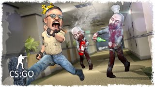 ГОЛОДНЫЕ ЗОМБИ В В CS:GO #45 (CS:GO ВЫЖИВАНИЕ)