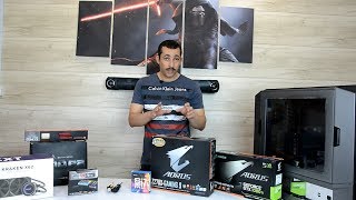 تركيب تجميعة كمبيوتر جيمز 2017 / PC Build Gaming 2017 GTX1080ti  AORUS