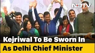 Arvind Kejriwal 3.0 Starts Today With Oath At Ramlila Maidan