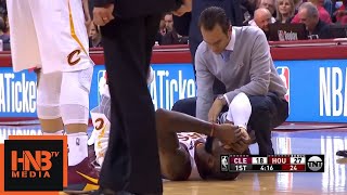 LeBron James Left Ankle Injury ? / Cavaliers vs Rockets / Nov 9