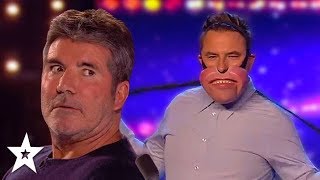 STRIPPING FOR SIMON | Hilarious Ventriloquist Audition On Britain's Got Talent | Got Talent Global
