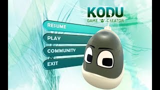 Программа для создания игр Kodu Game Lab. Урок 1.