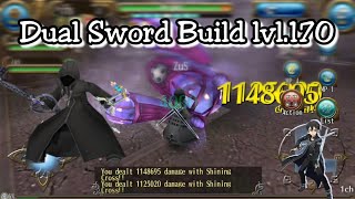 Toram Online - Dual Sword Build lvl.170 (With Skill lvl.4)+low budget