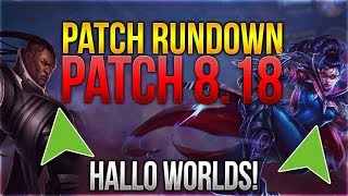 HALLO WORLDS! Patch 8.18 [League of Legends] [Deutsch / German]