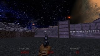 Brutal Doom 64 - Intro Base and Staging Area [Map 00, 01 with Jet-Fighter enhancement]