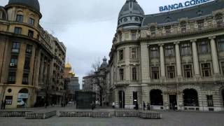 Walking around Bucharest, Romania 4k