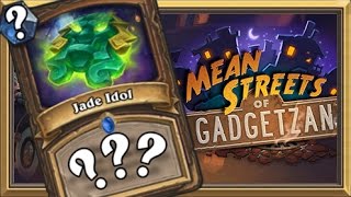 Mean Streets of Gadgetzan Card Reveal: Jade Idol