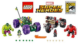 LEGO Marvel 2017 Hulk vs. Red Hulk set - My Thoughts!