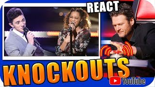 BLAKE SHELTON SALVOU MAIS UM The Voice 2018 KNOCKOUTS Austin Giorgio VS Spensha Baker