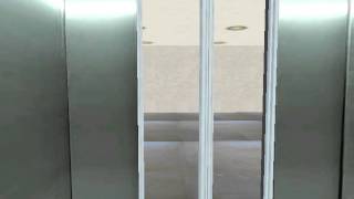 the elevators at elevation city museum in skyscrapersim