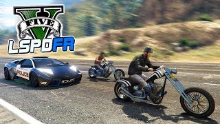 ПОЛИЦЕЙСКАЯ ПОГОНЯ В GTA 5 - ТУПОЙ НАПАРНИК! ПОГОНЯ ЗА БАЙКЕРАМИ! БАНДА ДЕВЧОНОК! (GTA 5 МОДЫ ДПС)