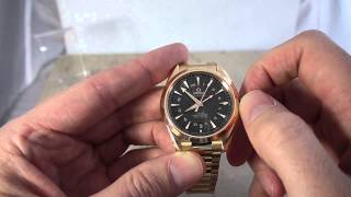 Omega Aqua Terra GMT Watch: How To Set The Second Time Zone