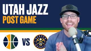 Utah Jazz vs Denver Nuggets Post Game Reaction - THE JAZZ CAN'T SCORE!