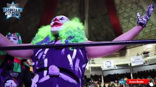 Psycho Clown y Karis la Momia vs Dave the Clown y Parka Negra con Promociones Big Bears