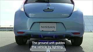 Как Зарядить БЕЗ ПРОВОДОВ Электромобиль NISSAN  LEAF купить