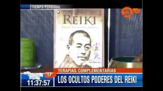 Alejandro Hernández - Clínica de Reiki en TV (Nota Matinal Canal 13 - Mayo 2013)