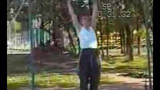Турник. Выход силой на прямые руки хватом сверху (2)