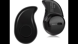 World's SMALLEST Bluetooth Headset Review - Under $15... ;-) Best bluetooth headset 2017