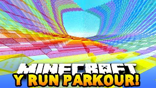 Minecraft Y-RUN PARKOUR! (Speed Parkour) - w/PrestonPlayz & Vikkstar123