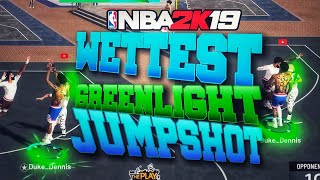 Wettest Green Jumpshot on NBA 2K19! This is the Best Jumpshot On NBA 2K19! Best jumpshot 2k19