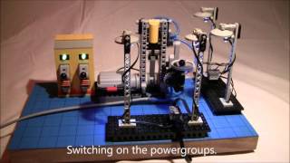 Lego Pneumatic Electric Generator