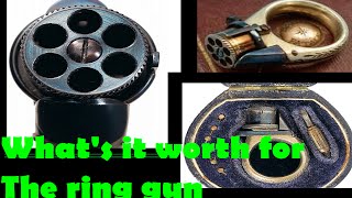 The ring gun French made Le Petit Protector 1800's & what it is worth