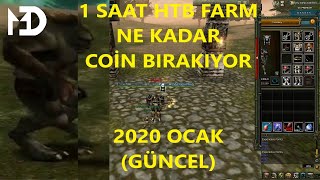 Knight Online 1 Saat HTB (Half Troll Berserker) Farm | 2020 Ocak | Ne Kadar Coin Bırakıyor
