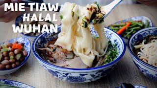 MIE TIAW HALAL di WUHAN CHINA Asli Dibuat Pakai Tangan Kenyal Banget (MUSLIM HUI MIAN)