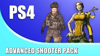 Using the ADVANCED SHOOTER PACK for PS4