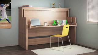 ORG Home Desk Bed - Watch a Desk Turn into a Bed