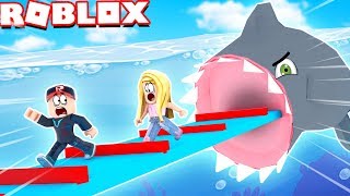 UCIEKAMY PRZED REKINEM W ROBLOX OBBY!!! | Vito i Bella
