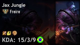 Jax Jungle vs Zac - Freire - BR Challenger Patch 8.3