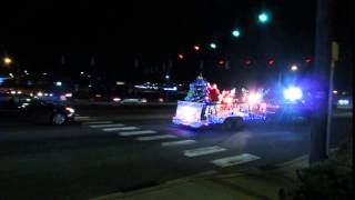 Santa on the Concord Pike in Wilmington, Delaware - 12/10/15