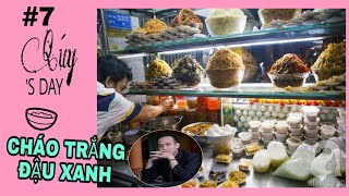 Ăn Vặt Sài Gòn | Cháo Trắng | Trứng Bắc Thảo Và Các Món Ăn Kèm  | Quý Food Tv