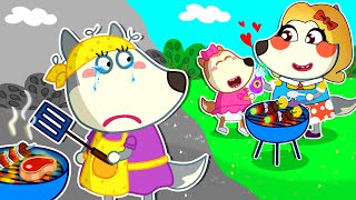 Lucy Loves Miss Delight more than Mommy | Don't Feel Jealous | Cartoons for Kids