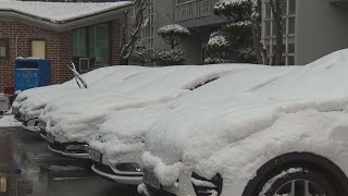 호남·충청도 많은 눈…전북 진안·임실 대설경보 / 연합뉴스TV (YonhapnewsTV)