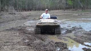Argo 6x6 with Adair tracks in the Crazy 8 at river run atv park