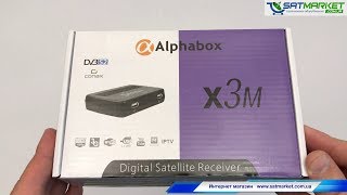 Видео обзор Alphabox X3M