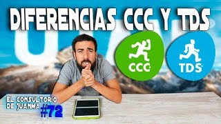 Diferencias entre la TDS y la CCC del UTMB - Ultra Trail del Mont Blanc. Consultorio 72 ?.
