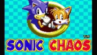 Sonic Chaos - Level Select